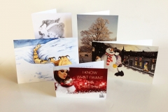 Designing and printing Christmas cards, seasonal cards and birthday cards for both business and personal